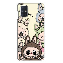 Чохол з Лабубу на Samsung Galaxy M51 (Колаж Лабубу)