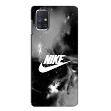 Чохол з логтипом Найк на Samsung Galaxy M51 (Найк димчастий)