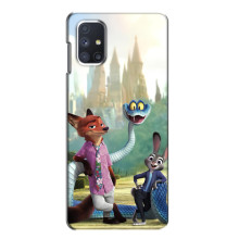 Чохол Зоотрополіс на Samsung Galaxy M51 – Нік Джуді і змія