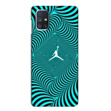 Силіконовый Чохол Nike Air Jordan на Самсунг Галаксі М51 – Jordan