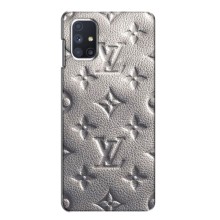 Текстурний Чохол Louis Vuitton для Самсунг Галаксі М51 – Бежевий ЛВ
