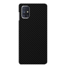 Текстурный Чехол для Samsung Galaxy M51 – Карбон
