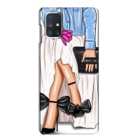 Силиконовый Чехол на Samsung Galaxy M51 с картинкой Стильных Девушек (Мода)