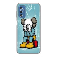 Чехлы для Samsung Galaxy M52 5G (M526) - Bearbrick Louis Vuitton (PREMIUMPrint) (Плач Bearbrick)