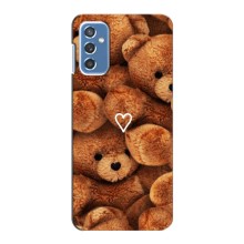 Чехлы Мишка Тедди для Самсунг Галакси М52 (5G) – Плюшевый медвеженок