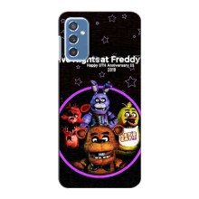 Чехлы Пять ночей с Фредди для Самсунг Галакси М52 (5G) (Лого Фредди)