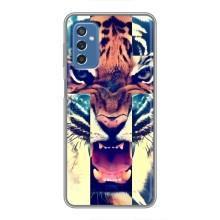 Чохли з зображенням різних тварин на Samsung Galaxy M52 5G (M526) (Яскравий Тигр)
