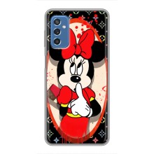 Чехол Disney Mouse Samsung Galaxy M52 5G (M526) (PREMIUMPrint) (Минни Маус ЛВ)