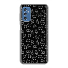 Чехол с принтом для Samsung Galaxy M52 5G (M526) (AlphaPrint) Модные коты – Меленькие котики