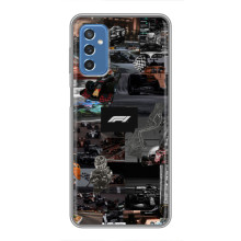 Чехол Формула1 на Samsung Galaxy M52 5G (M526) – Коллаж Ф1
