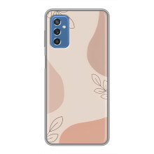 Чохол квітковий дизайн для Samsung Galaxy M52 5G (M526) – Кориневий фон