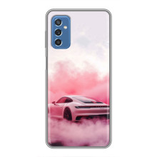 Чохол з авто Порше для Samsung Galaxy M52 5G (M526) – Рожевий Порше