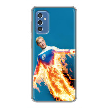 Чехол с принтом Фантастическая четверка для Samsung Galaxy M52 5G (M526) – Человек-Факел
