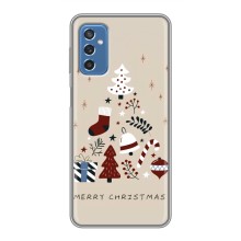 Рождественские Чехлы для Samsung Galaxy M52 5G (M526) (VPrint) (Merry Christmas)