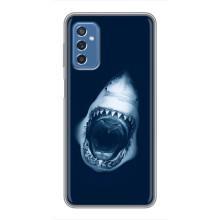 Силіконовий бампер з картинкою звірів для Samsung Galaxy M52 5G (M526) (Пащу Акули)