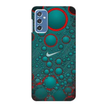 Силиконовый Чехол на Samsung Galaxy M52 5G (M526) с картинкой Nike (Найк зеленый)