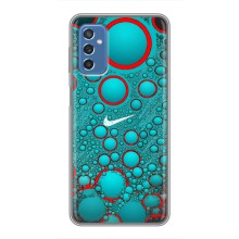 Силиконовый Чехол на Samsung Galaxy M52 5G (M526) с картинкой Nike (Найк зеленый)