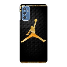 Силиконовый Чехол Nike Air Jordan на Самсунг Галакси М52 (5G) (Джордан 23)