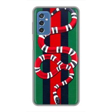 Чехлы ГУЧЧИ для Самсунг М52 (AlphaPrint) (Gucci змия)