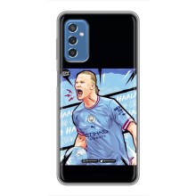 Чехлы с футболистом Ерлинг Холанд для Samsung Galaxy M52 (AlphaPrint) (гол Эрлинг Холланд)