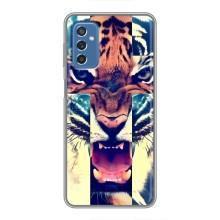 Чехлы с изображением разных животных для Samsung Galaxy M52 (Яркий Тигр)