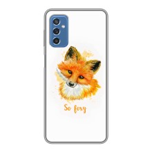 Чехлы с картинкой Лисички для Samsung Galaxy M52 (VPrint) (Девочка Лиса)