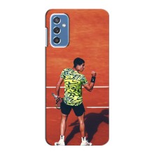Чохли з прінтом Спортивна тематика для Samsung Galaxy M52 – Алькарас Тенісист