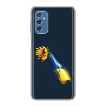 Чехол для Патриота Украины Samsung Galaxy M52 - (AlphaPrint) (Коктейль молотова)