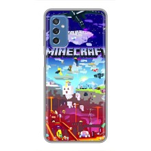Чохол майнкрафт для Samsung Galaxy M52 (MINECRAFT)