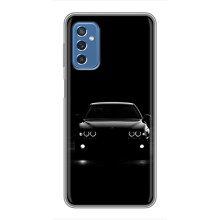 Чехол для Самсунг М52 - с принтом БМВ (AlphaPrint) (Машина BMW)