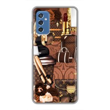 Чехол Стиль Louis Vuitton на Samsung Galaxy M52 (Мода Луи Виттон)