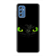 Чехол дракон Беззубик для Samsung Galaxy M52 – Глаза Беззубика