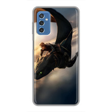 Чехол дракон Беззубик для Samsung Galaxy M52 – Полет Беззубика