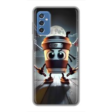 Чехол с мемом Тралалело тралала на Samsung Galaxy M52 (Капучино асасино)