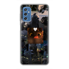 Чохол як приборкати дракона на Samsung Galaxy M52 (Дракон колаж)