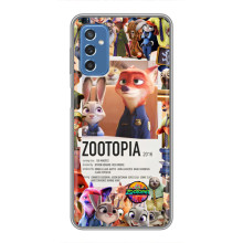 Чохол Зоотрополіс на Samsung Galaxy M52 – Колаж Зоо