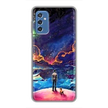 Космические Чехлы для Самсунг М52 (VPrint) (Галактический вид)