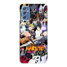 Купить Чехлы на телефон с принтом Anime для Самсунг Галакси М52 – Наруто постер