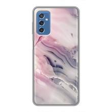 Мраморный чехол на Samsung Galaxy M52 (VPrint) (Пурпурный Мрамор)