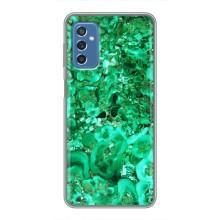 Мраморный чехол на Samsung Galaxy M52 (VPrint) (Салатный Мрамор)