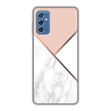 Мраморный чехол на Samsung Galaxy M52 (VPrint) (Тройной мрамор)