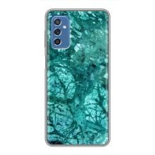 Мраморный чехол на Samsung Galaxy M52 (VPrint) (Зеленый мрамор)