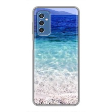 Силиконовый чехол с КАРТИНКАМИ лето для Samsung Galaxy M52 (AlphaPrint) (Море)