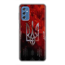 Украинские Чехлы для Samsung Galaxy M52 с картинкой УПА (AlphaPrint) (ГЕРБ УПА)