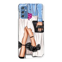 Силиконовый Чехол на Samsung Galaxy M52 с картинкой Стильных Девушек – Мода