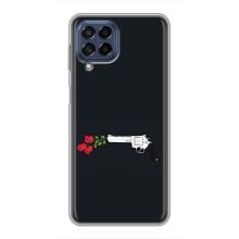 Чехлы (ART) Цветы на Samsung Galaxy M53 (5G) (M536B) (VPrint) (Неочікувані квіти)