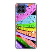 Чехлы (ART) Цветы на Samsung Galaxy M53 (5G) (M536B) (VPrint) (Семиквітка)