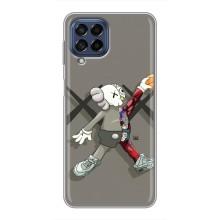 Чехлы для Samsung Galaxy M53 (5G) (M536B) - Bearbrick Louis Vuitton (PREMIUMPrint) (Беарбрик Джордан)