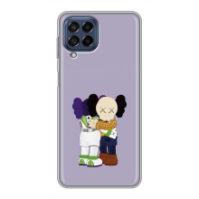 Чохли для Samsung Galaxy M53 (5G) (M536B) - Bearbrick Louis Vuitton (PREMIUMPrint) – Дружба Беарбрік