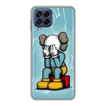 Чохли для Samsung Galaxy M53 (5G) (M536B) - Bearbrick Louis Vuitton (PREMIUMPrint) (Плач Bearbrick)